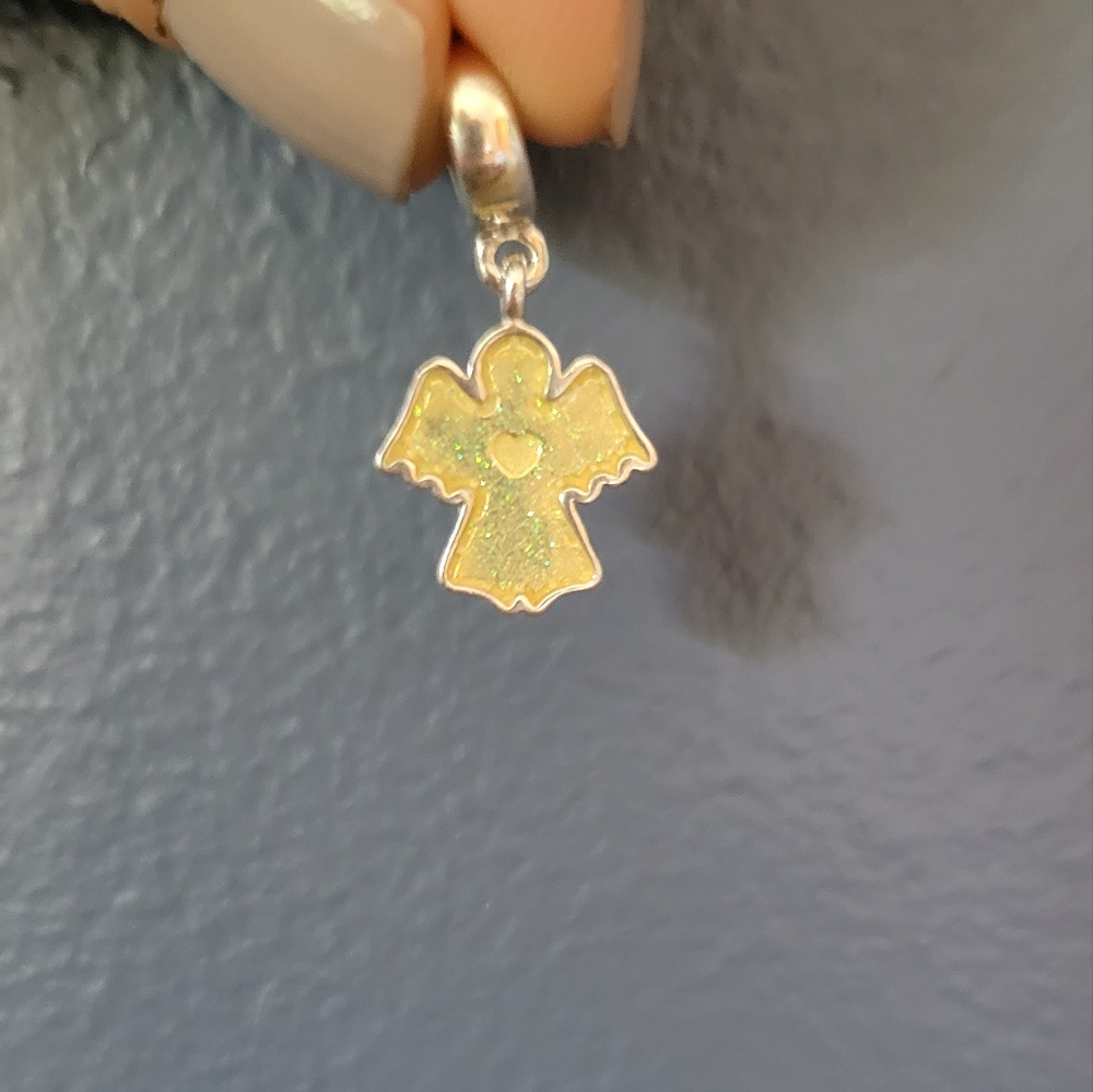 Pandora Snow Angel Dangle Charm - Picture 2 of 10